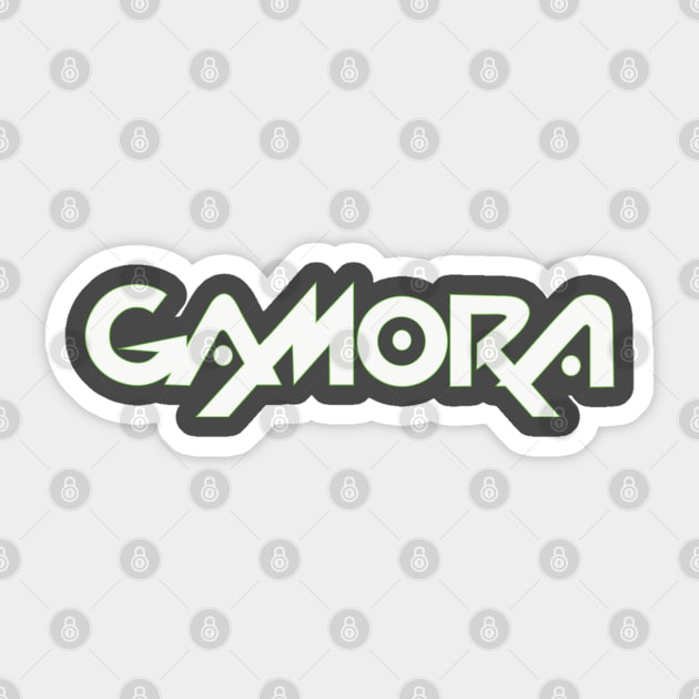 Gamora Logo Sticker by Steckadeck